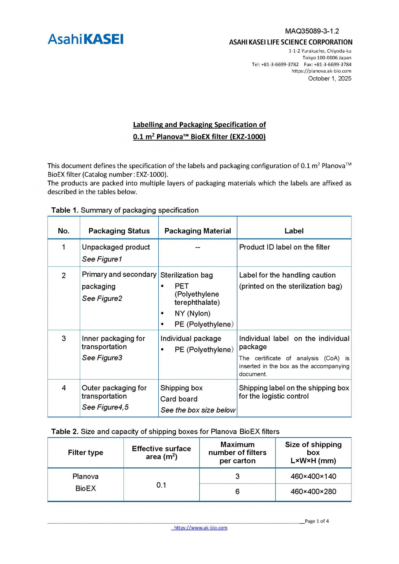 技術文書 | 旭化成バイオプロセス